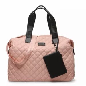 Quilted Pink Weekender Bag - Steve Madden